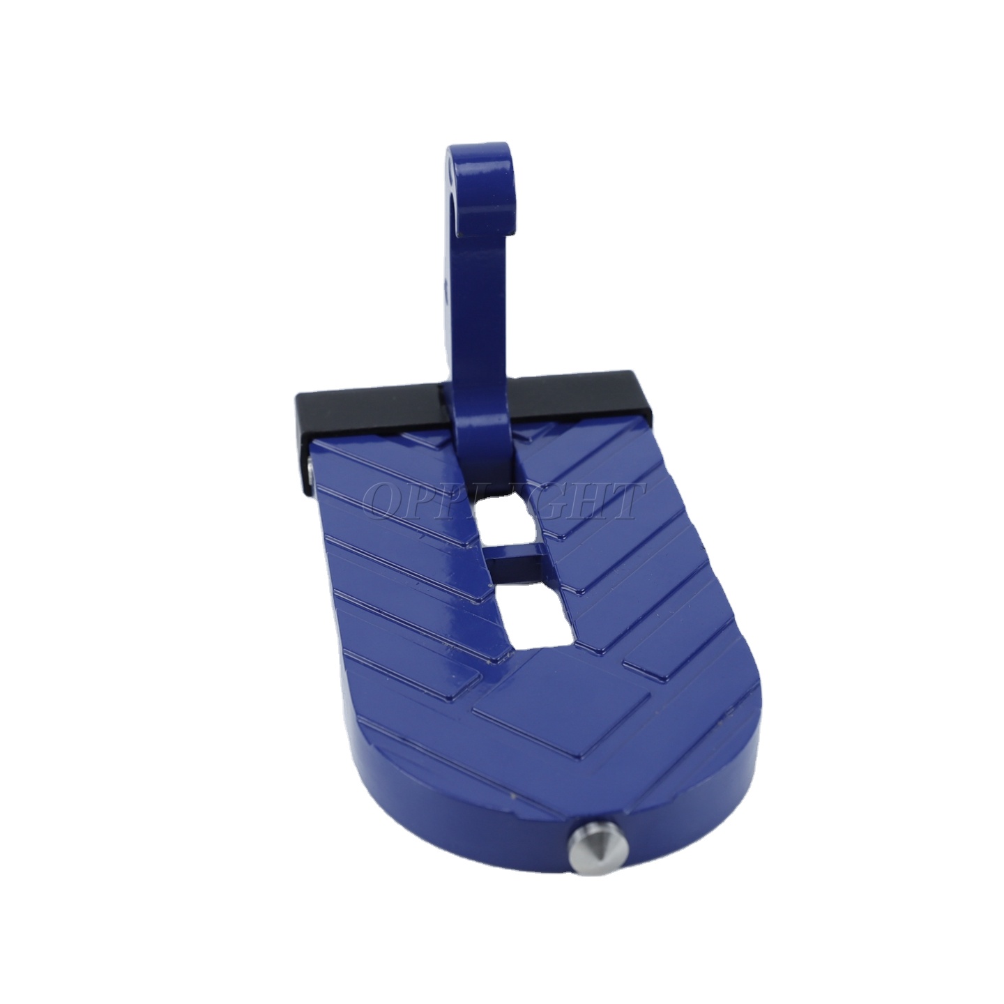 Blue Foldable Aluminum Alloy Door Step Hooks Auto Parts Door Steps Folding Ladder Foot Nails Door Steps Car Roof