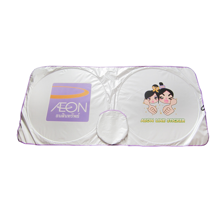 Customization Printing Winter Promotion Pop Up Front Windscreen Window Car Sun Shade