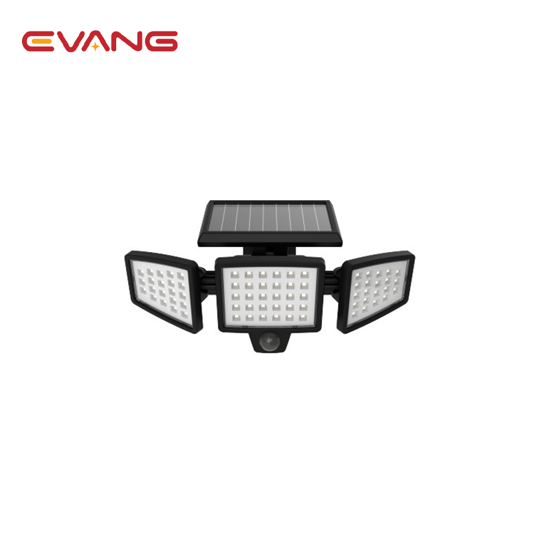 garden Outdoor Multicolor Solar Wireless Led Motion Sensor Light With Adjustable Motion Sensor