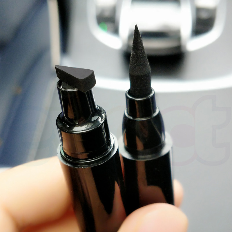 Double-headed Multi Color Eye Liner Non-smudge Winged Stamp Eyeliner Long Lasting Quick Dry Eye Liner