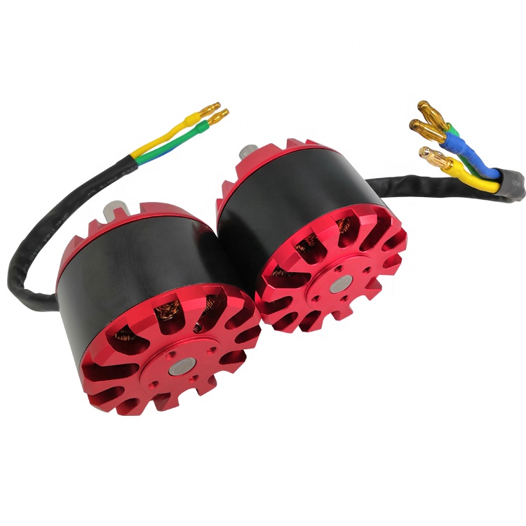 Электрический скейтборд для бездорожья kt N6354 190kv, электрический скейтборд с двигателями 3000 Вт, высокоскоростной бесщеточный скейтборд с двигателем постоянного тока