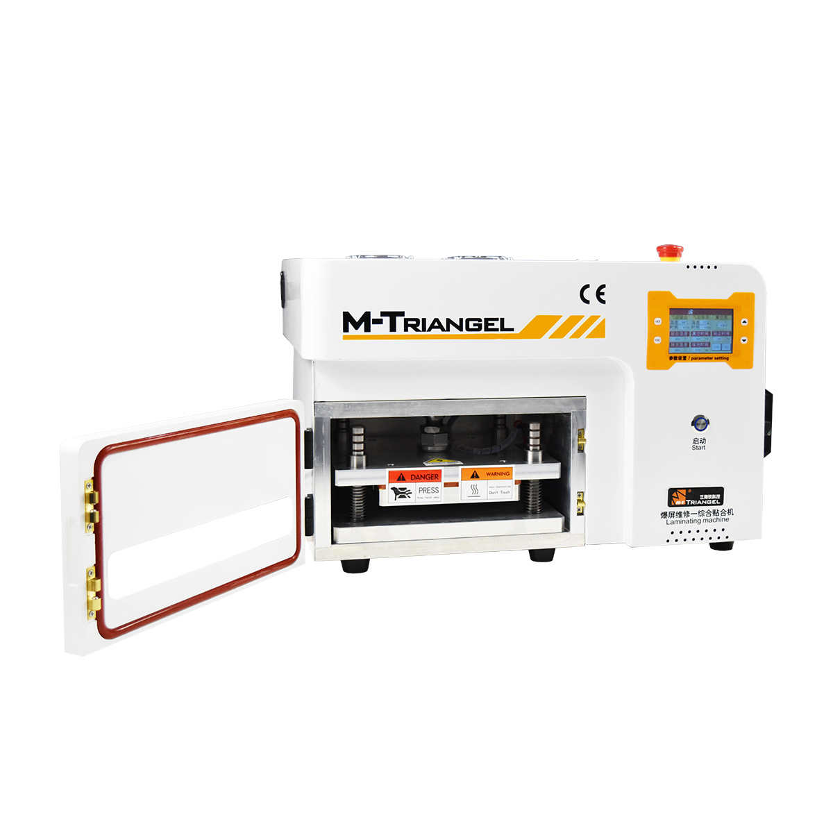 M-Triangel LCD Touch Screen Repair Bubble Removing Machine OCA Vacuum Laminating Machine with Air Pump