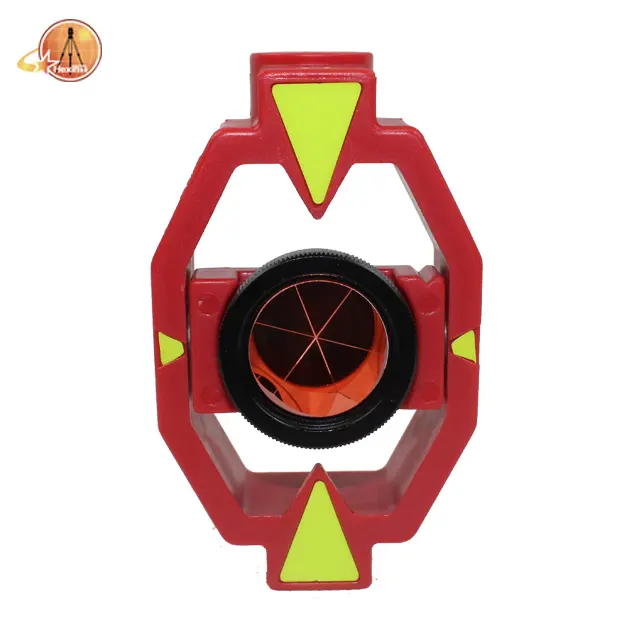 surveying equipment reflector plastic prism for mini 101 yellow/red prism