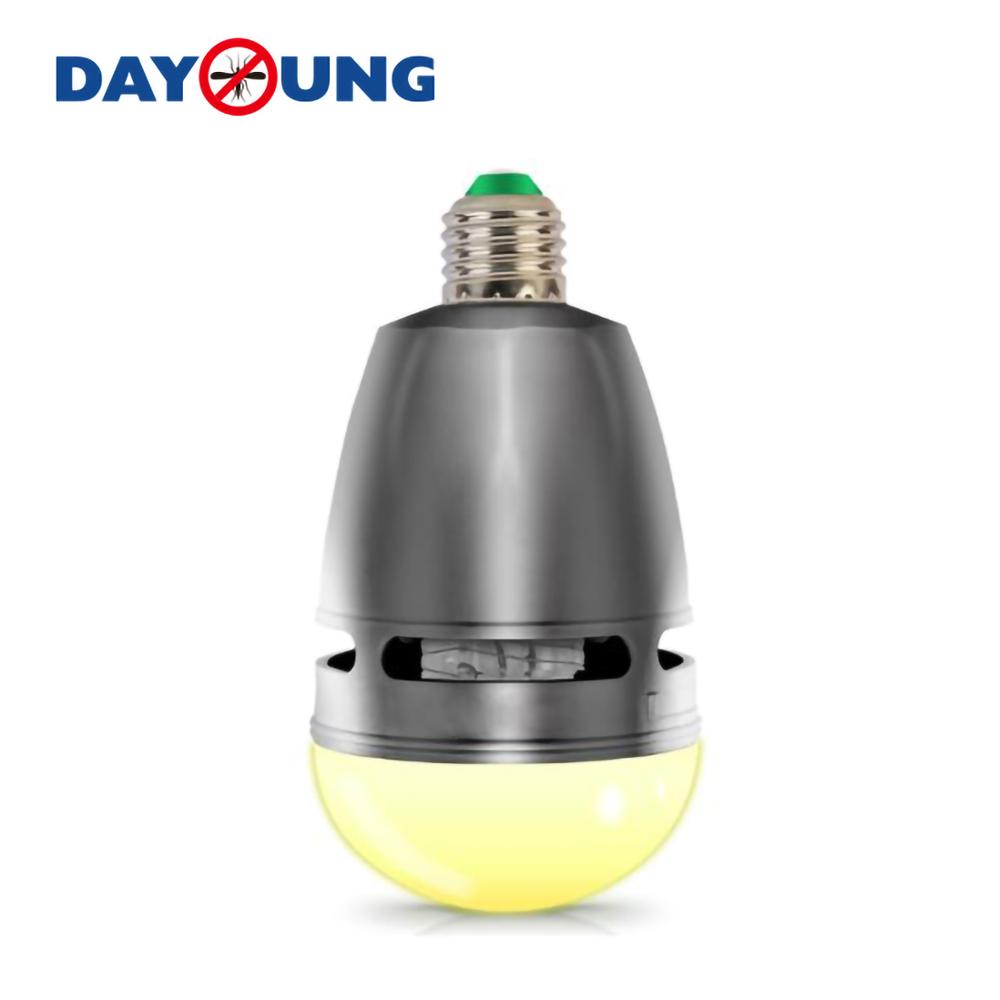 AC 220V/120V E27 9W 3500K multi color new design bug light mosquito light bulb