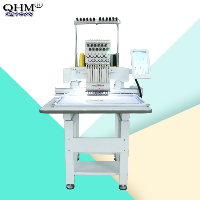 Hot Sale Single Head 15 Needles Bordadoras Industriales Japan Rotary Hook Logo Flat Hat Computerized Embroidery Machine