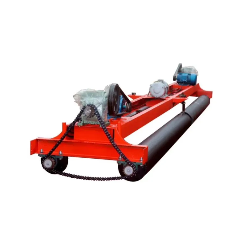 Three Roller Paver Adjustable Pavement Leveling Machine Cement Concrete Roller Paver