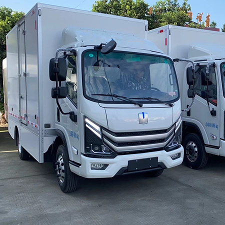 E200-electric FlatTruck с двойным рядом, 300 км Диапазон, 90 км/ч скорость
