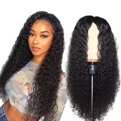 High Quality 100% Brazilian Virgin Human Hair Transparent Swiss Lace Wig HD Body Wave Curly Lace Front wigs