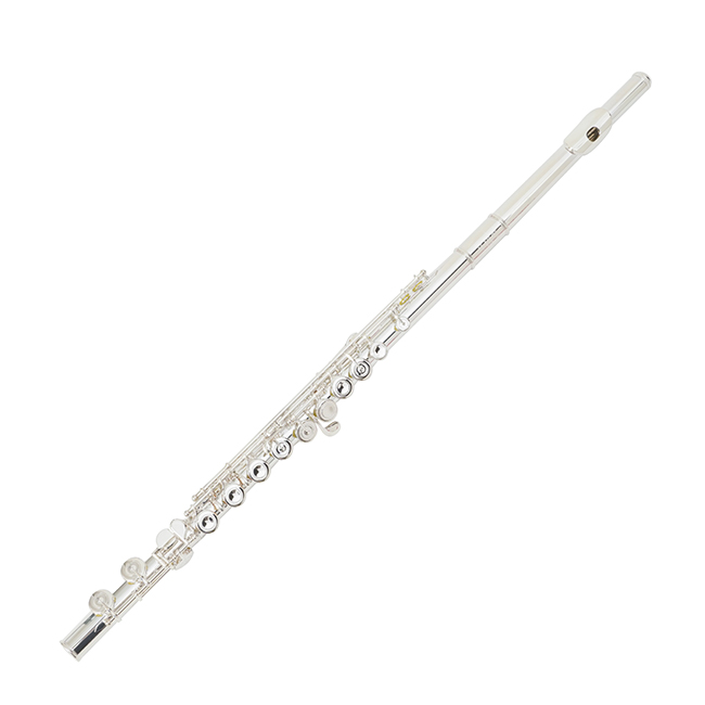 Silver portable flute instrument with leading technology and craftsmanship