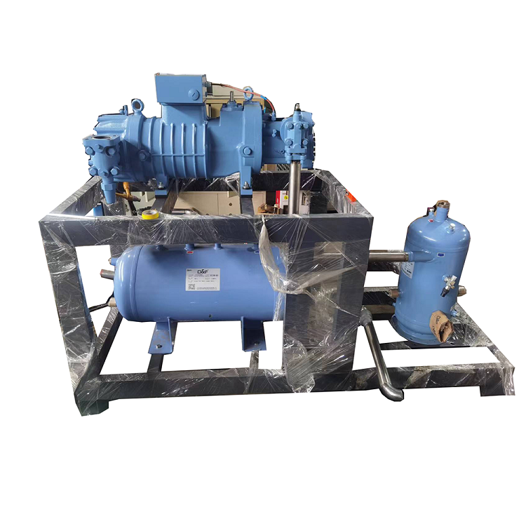 Специальное предложение 40hp испаритель охлаждающий блок холодильный блок винтовой компрессор конденсаторный блок RefComp