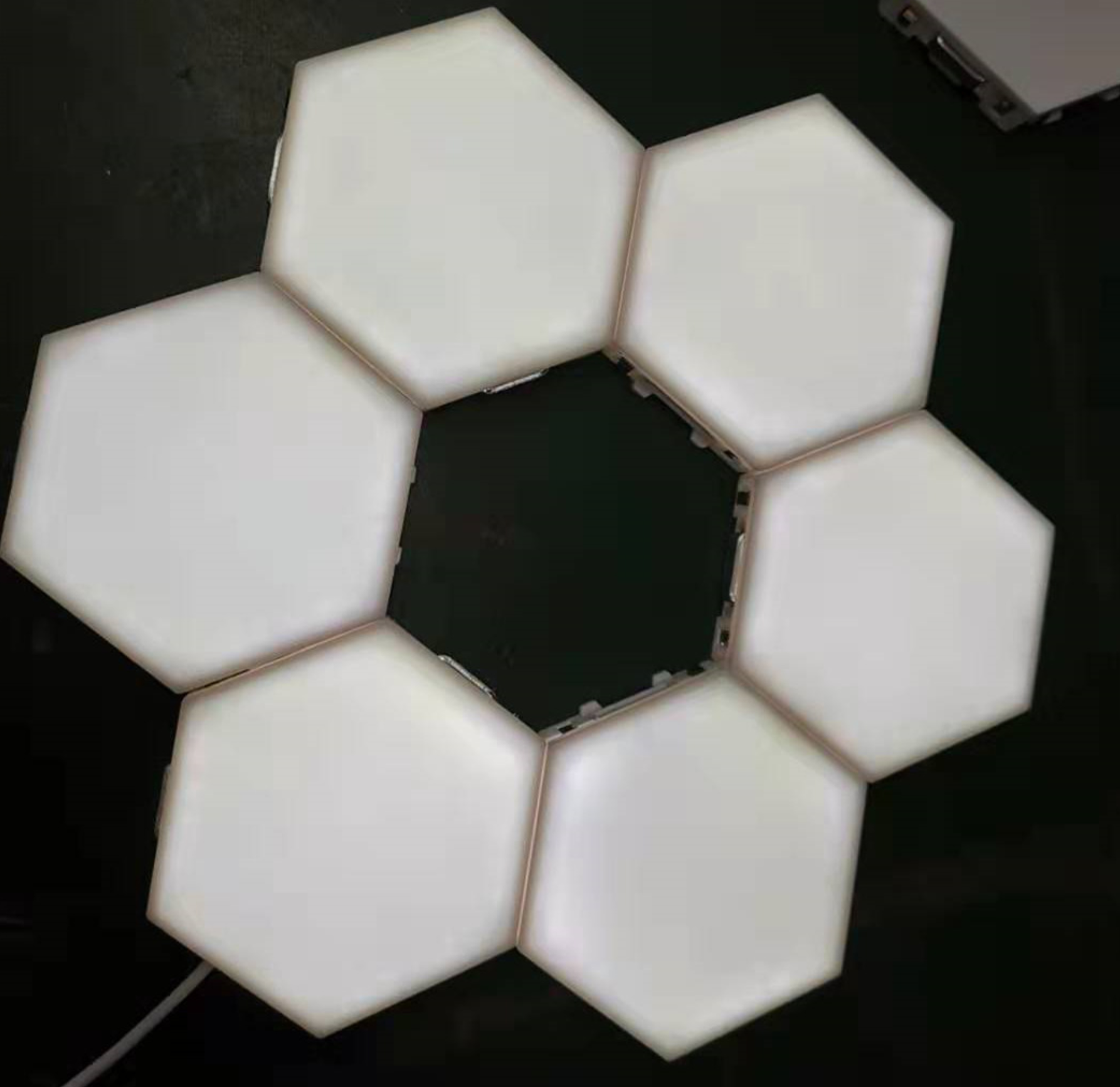 Led Lamps Touch Sensitive Lighting Magnetic Creative Decoration Wall Quantum 3d Led Night Light Wall Lamps