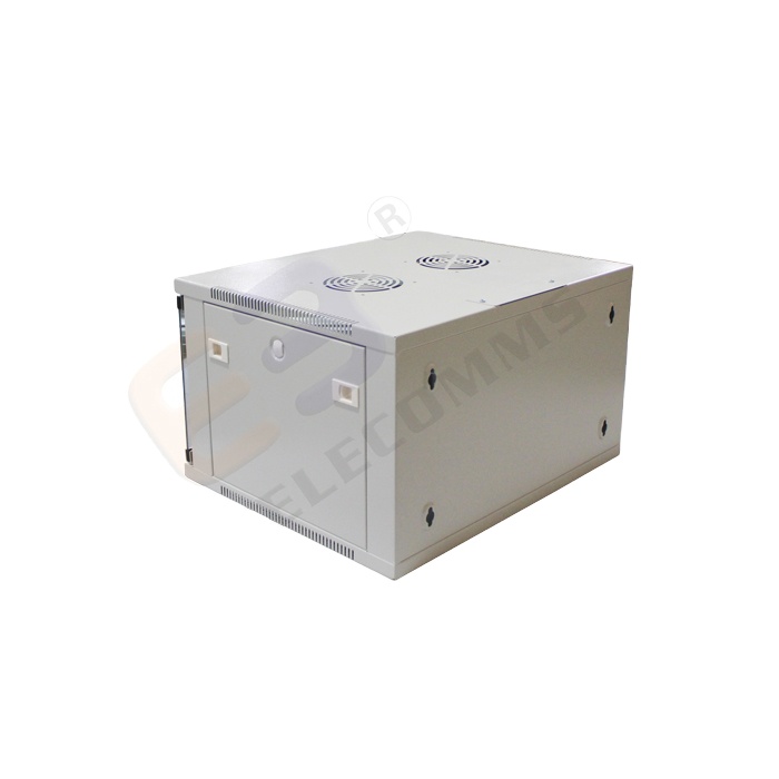 6U Wall Network Cabinet SOHO server rack +Glass Door