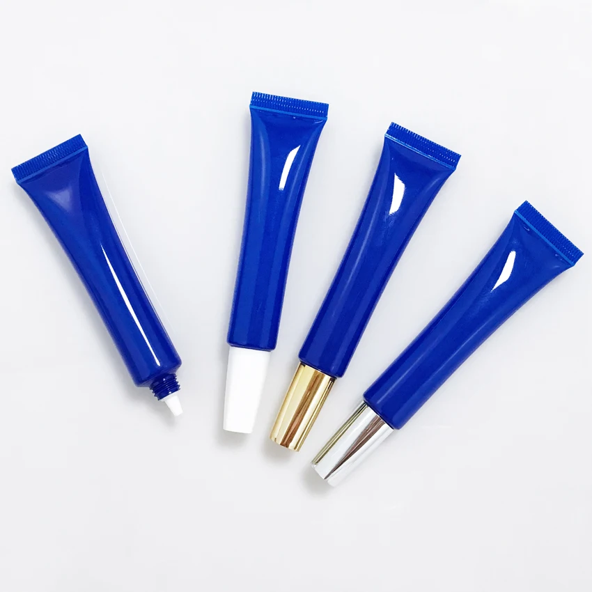 20g Dark blue empty Small cosmetics packaging containers Soft tube BB Cream bottles eye cream plastic tube