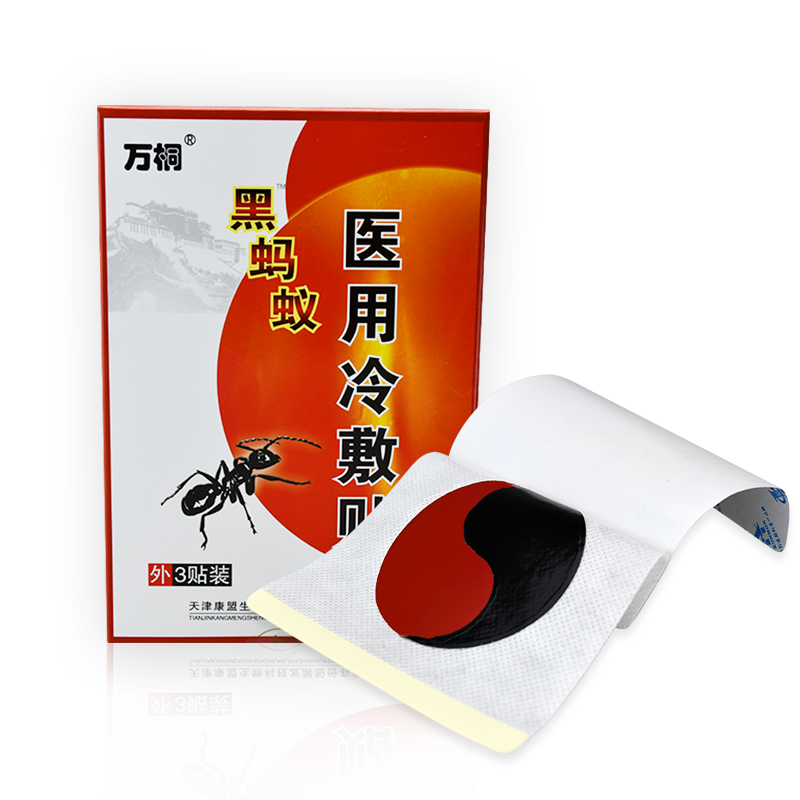 KangMeng 2021 New Product Chinese Natural Herbal Free Sample Black Ant Pain Relief Patch