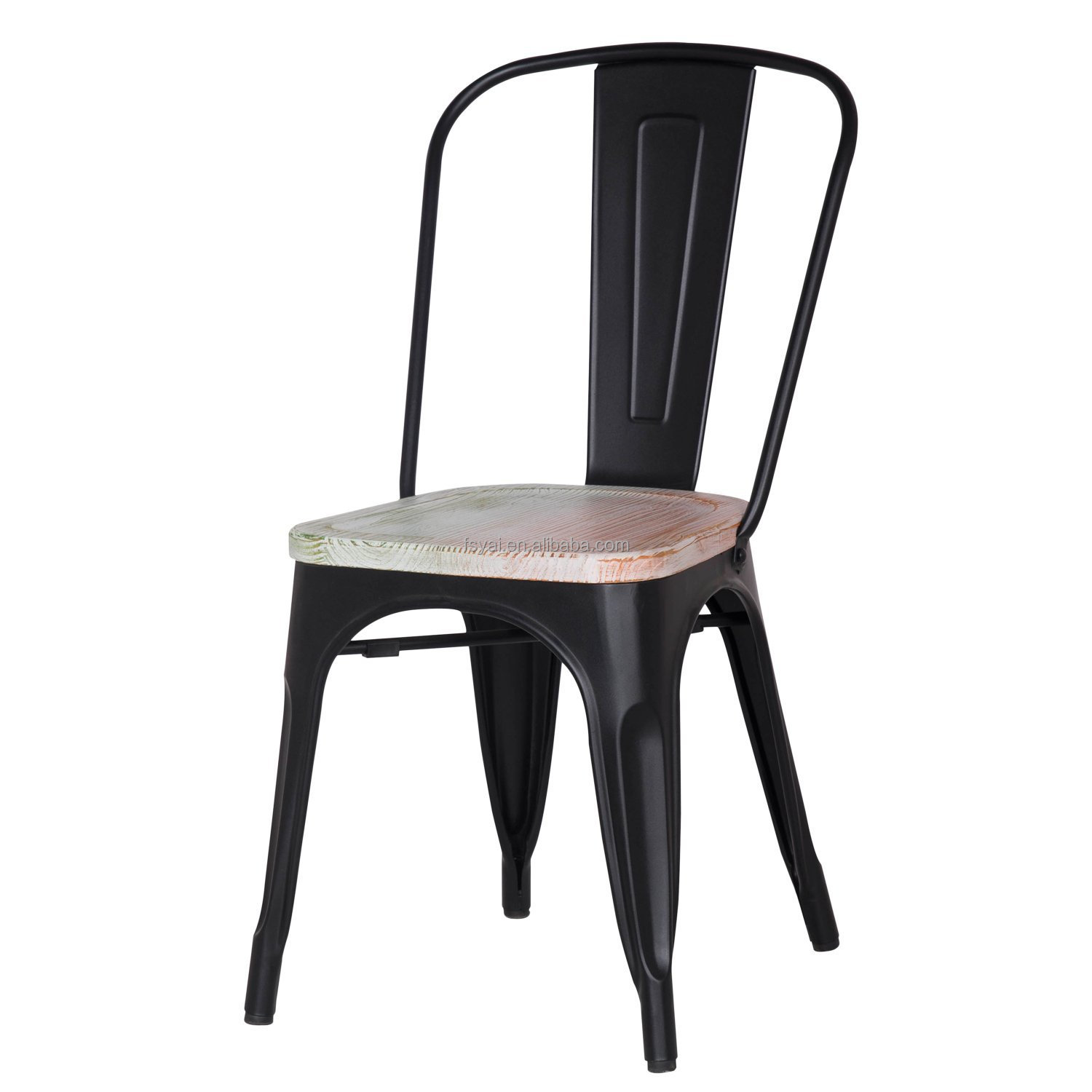 New Design Dining Dinning Tables Modern 4 Chairs Banquet Metallic Industrial Chair Gold