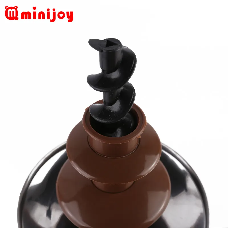 OEM Factory Household 5 Layer Acrylic Led Base Cover Large Chocolate Fountain Stainless