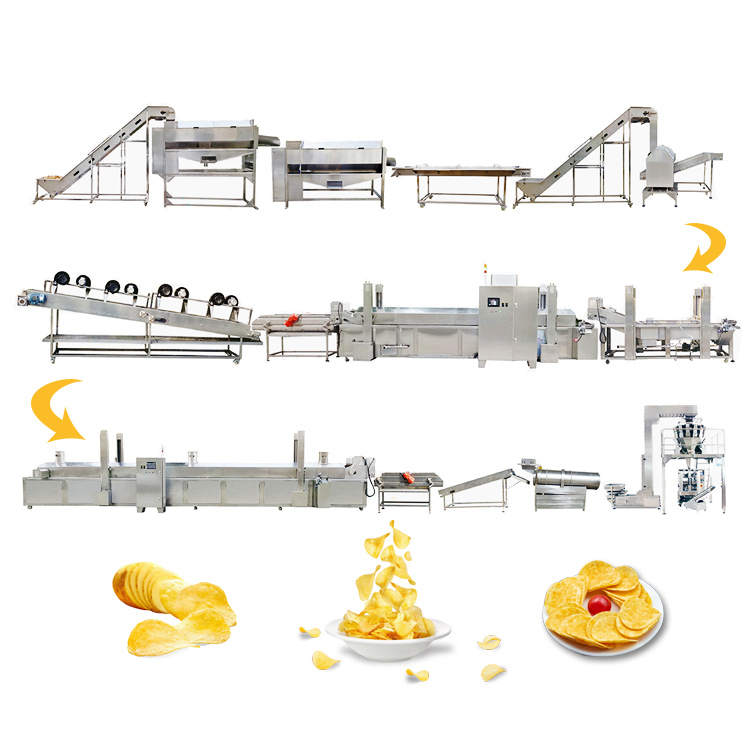 Xinxudong automatic potato chips making machine