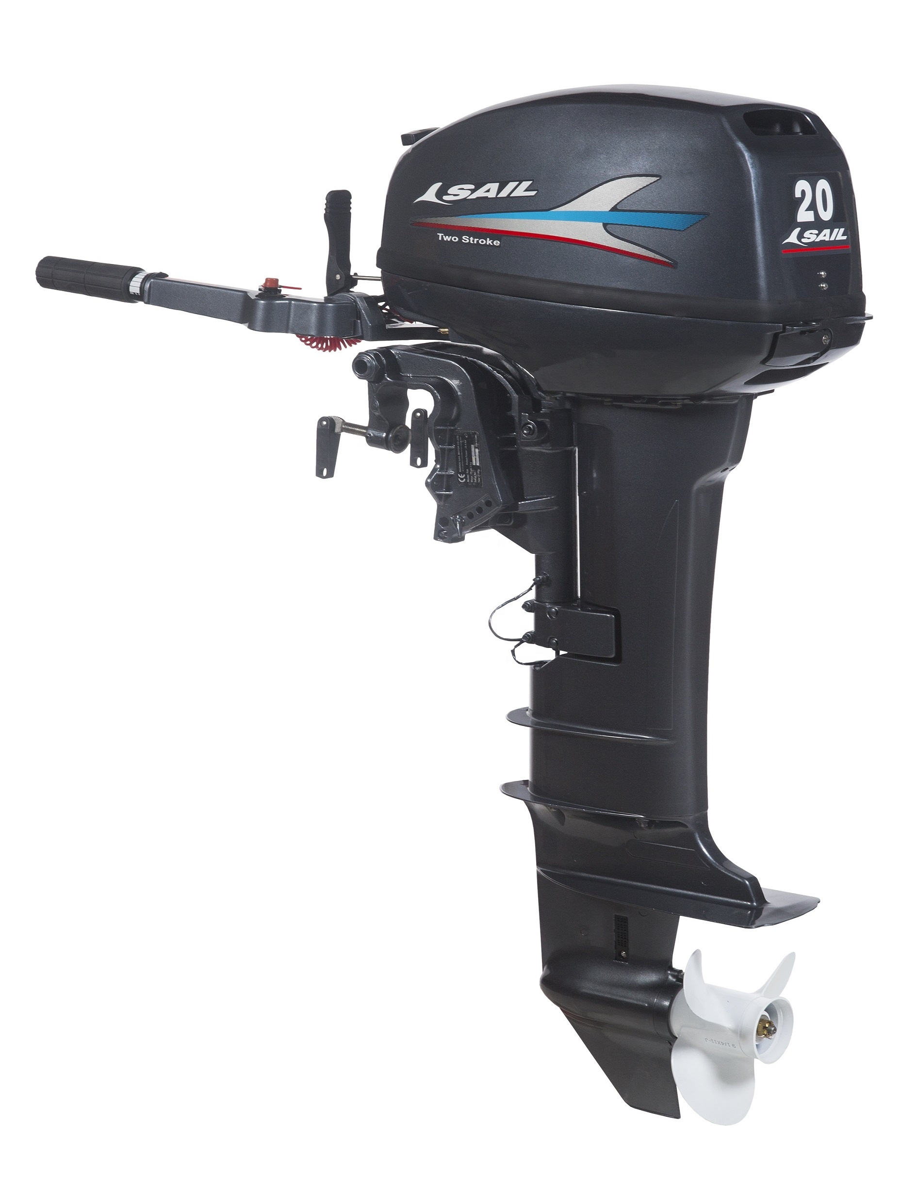 Парус 2-х тактный 20hp лодочный мотор