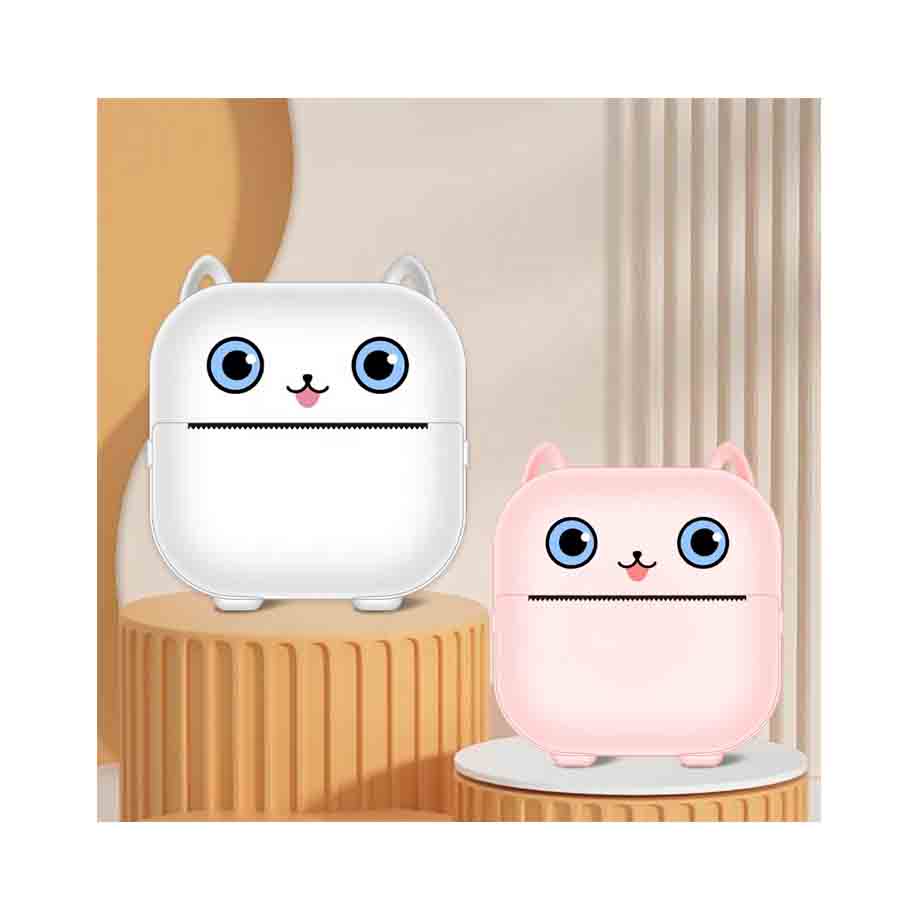 Smart Mimi Label Thermal Photo Printer Pocket Printing With Children Paper Usb 200Dpi Toy Gift Video Outdoor Printercamera