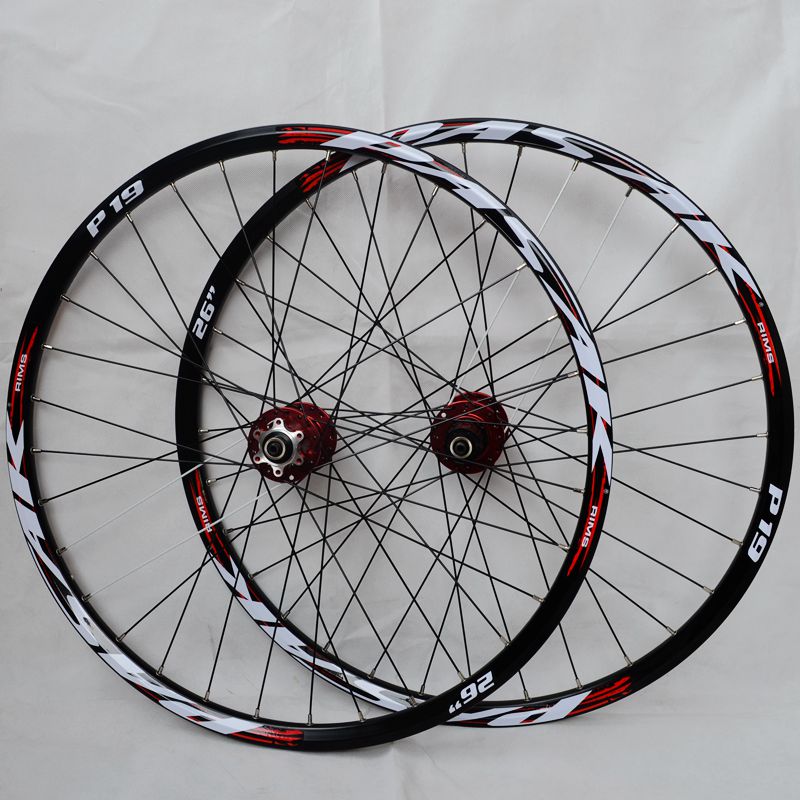26 29 27,5 дюймов 32 отверстия дисковый тормоз шестью отверстиями Centerlock MTB велосипедные колеса спереди 2 сзади 4 подшипники для горного велосипеда с дисковыми тормозами