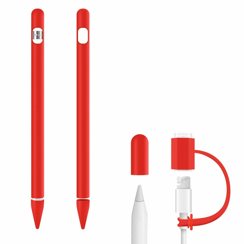 Магнитный чехол 4 в 1 для Apple Pencil, Чехол-держатель для карандаша iPad, сенсорный Стилус для планшета, защитный чехол с полной защитой 360 градусов