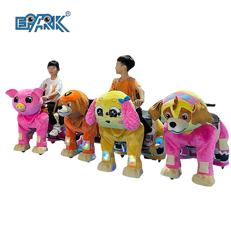 Children Electric Ride Animal Ride Kids Riding Toys Plush Animal Ride On Toy Animals For Shopping Mall