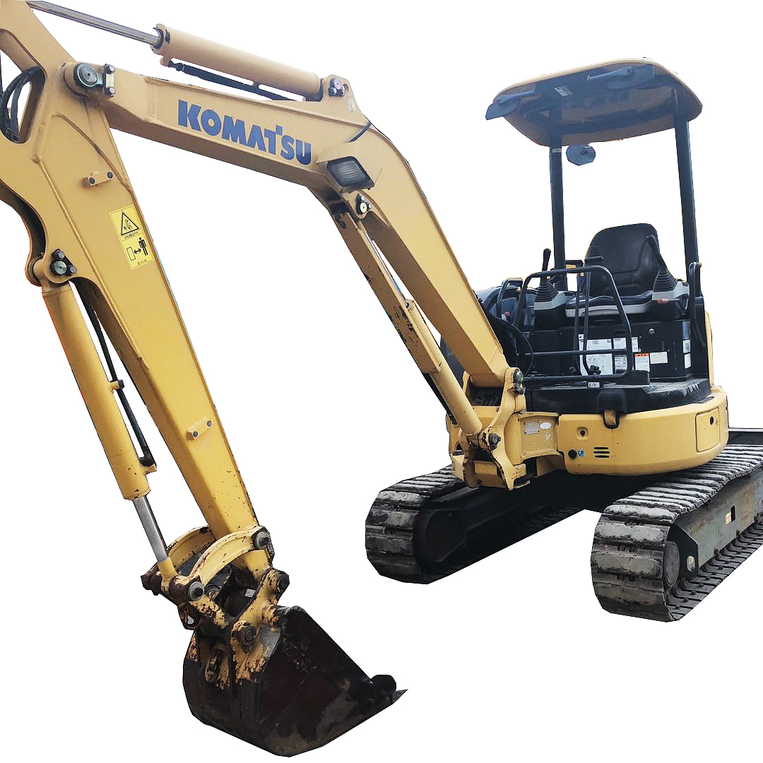 Запчасти для мини-экскаваторов Komatsu PC30MR с резиновой пластиной, используемый мини-экскаватор Komatsu pc20 pc40 pc50 в наличии