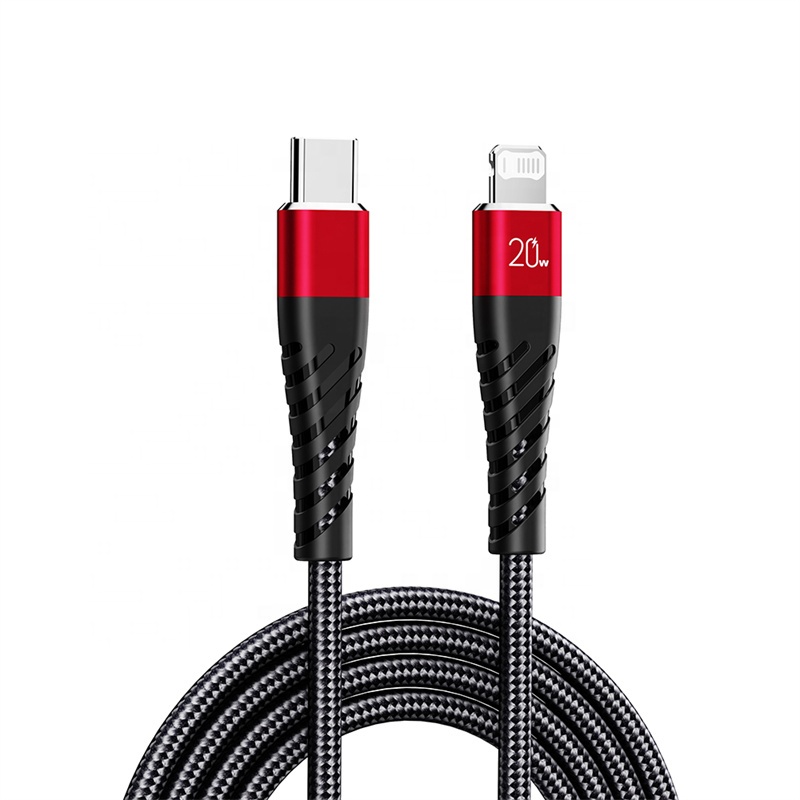 Vothoon Nylon Braided Quick Charging 20W PD Cable USB C to 8Pin Cable Fast Charging Cable for iPhone 12 13 Pro