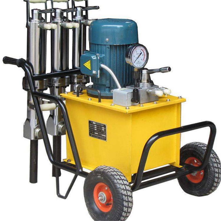 Mine electric hydraulic splitting machine Concrete rock splitting machine Natural stone mining splitting machine