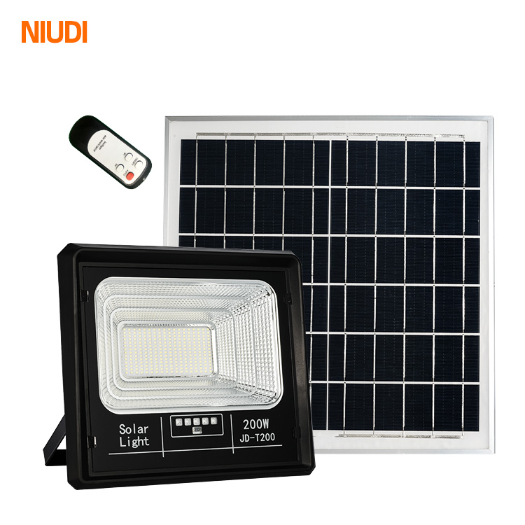 200w 6v IP65 Waterproof floodlight outdoor solar led flood light