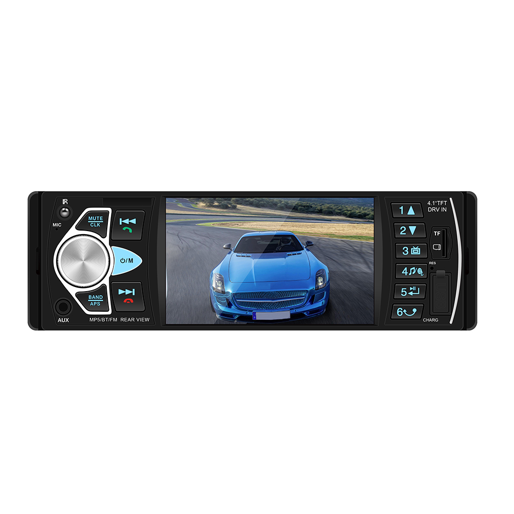 KANOR 4.1" Autoradio1 Din Car Radio Auto Radio Audio Stereo USB AUX FM With Remote Control Car MP5 Player