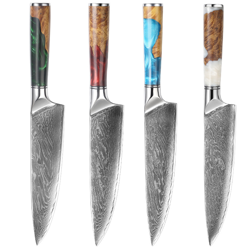 Hot Sale 8 Inch Professional Damascus Steel Chef Kitchen Knife