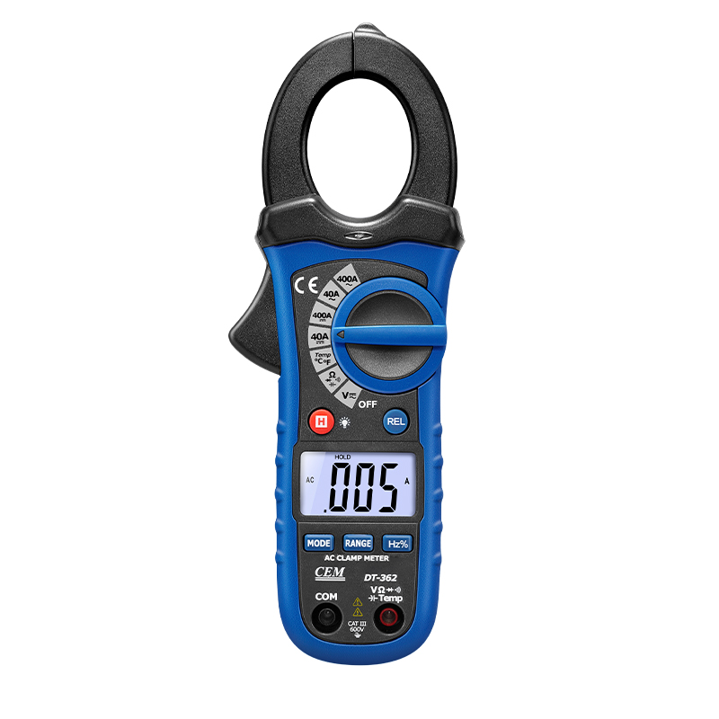 Dt-362 AC/DC Цифровые токоизмерительные клещи переменного тока AC/DC Напряжение тестер сопротивления Высокая точность амперметр