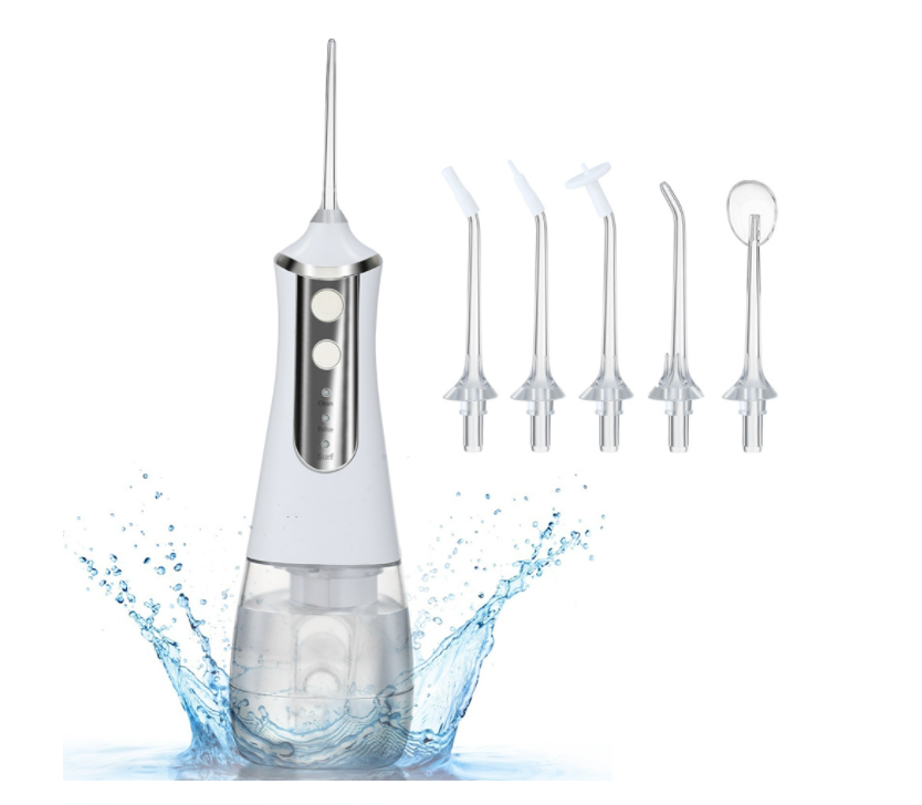 Portable Electric Cordless Water Flosser 300ML Dental Oral Irrigator for Home Travel