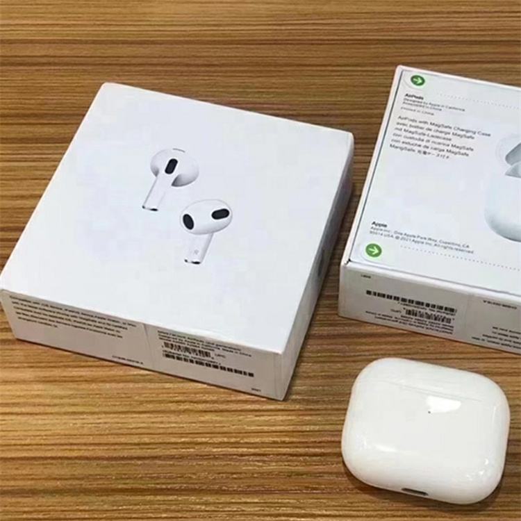 2022 оригинальные наушники airpods Pro 3, беспроводные наушники 3-го поколения, ANC, Air, pods 3 Pro, наушники-вкладыши для Apple, Air, pods 3