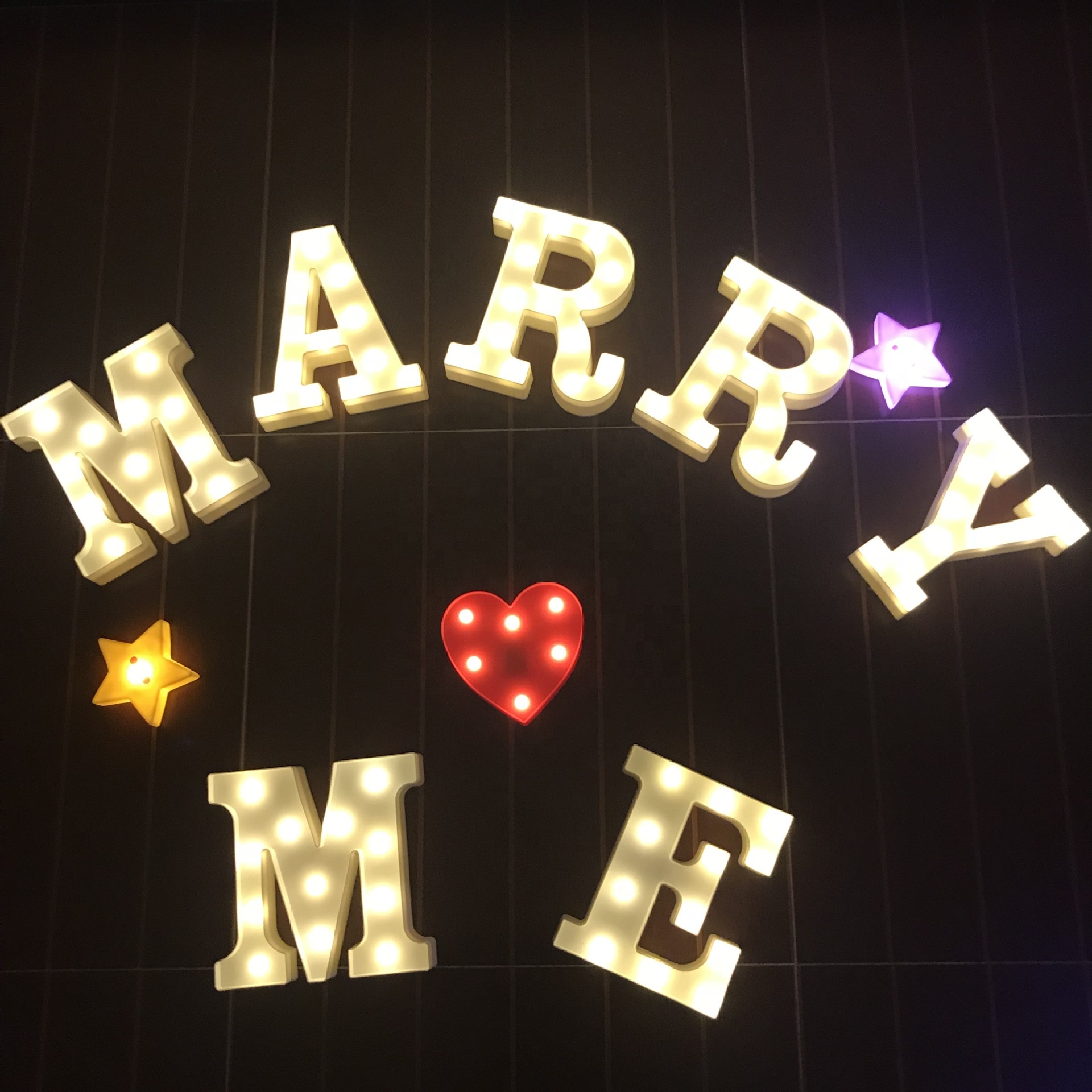 СВЕТОДИОДНЫЕ светящиеся буквы Marquee, алфавит, светящийся знак, украшение для вечеринки, свадьбы, бара, на батарейках, Рождественский ночник, лампа