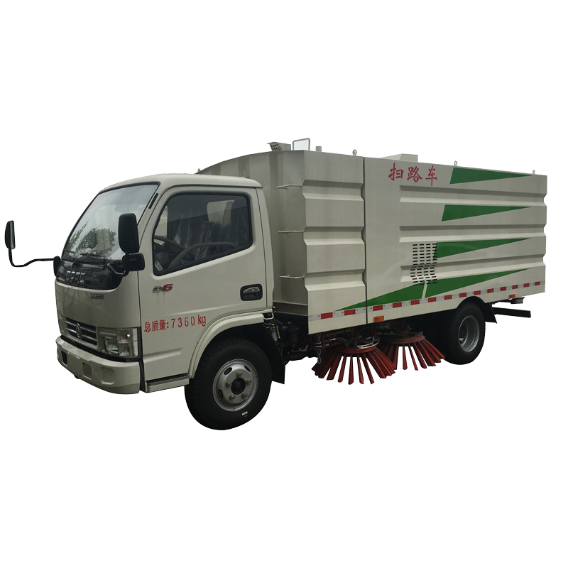 Products to sale four wheel steering road diesel industrial road sweeper