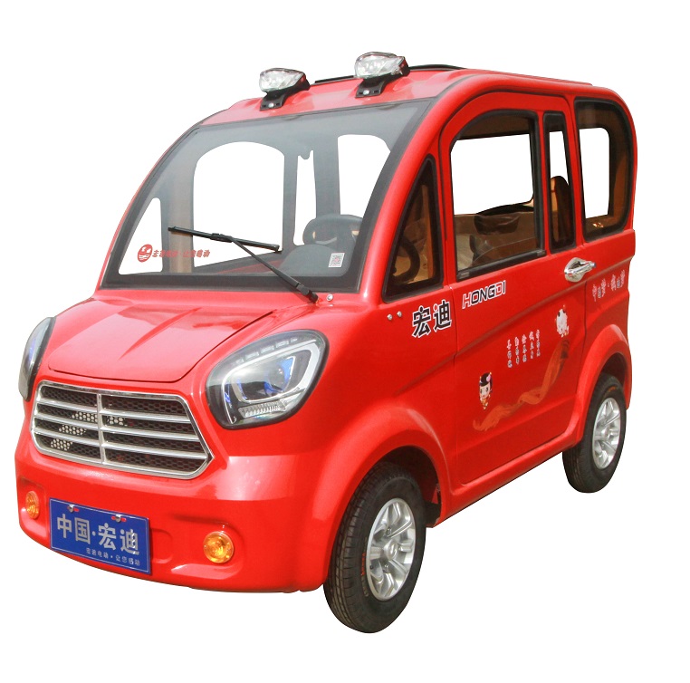 China four wheels three seats cheap new Electric tricycle for adults