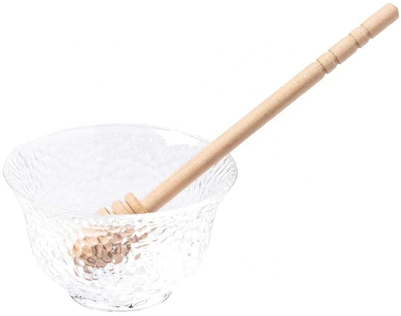 Billions Eco-Friendly High Grade Quality Personalized Custom Logo Different Sizes Mini Wooden Honey Dipper Stick For Export