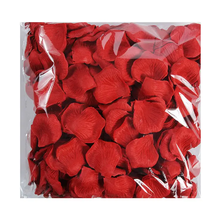 Factory price 500g/pack petals artificial rose petals for propose wedding decoration