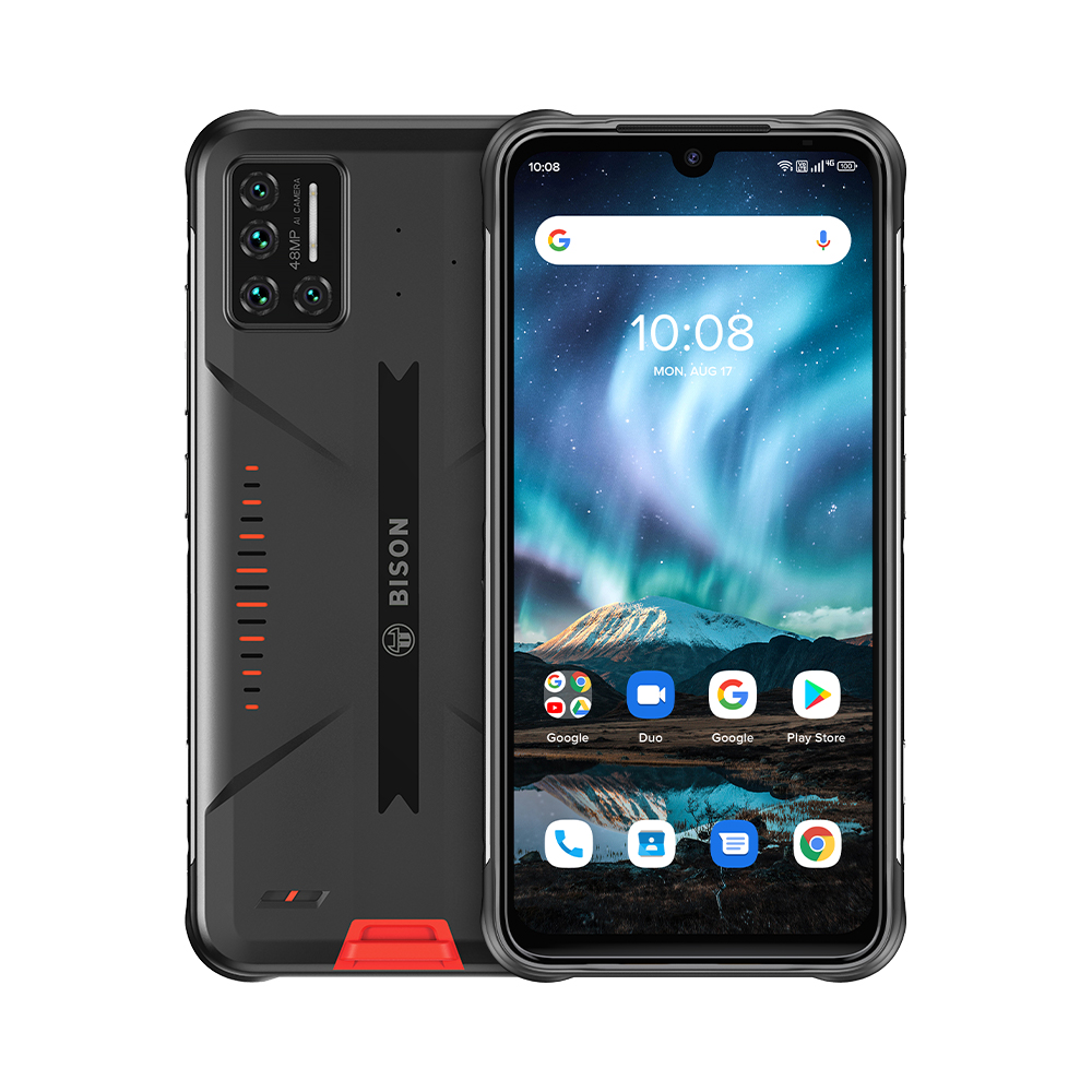 UMIDIGI BISON Android IP68/IP69K водонепроницаемый прочный телефон 8 Гб 128 ГБ 48 МП матрица Quad Camera 6,3 "FHD + дисплей NFC Смартфон 4G