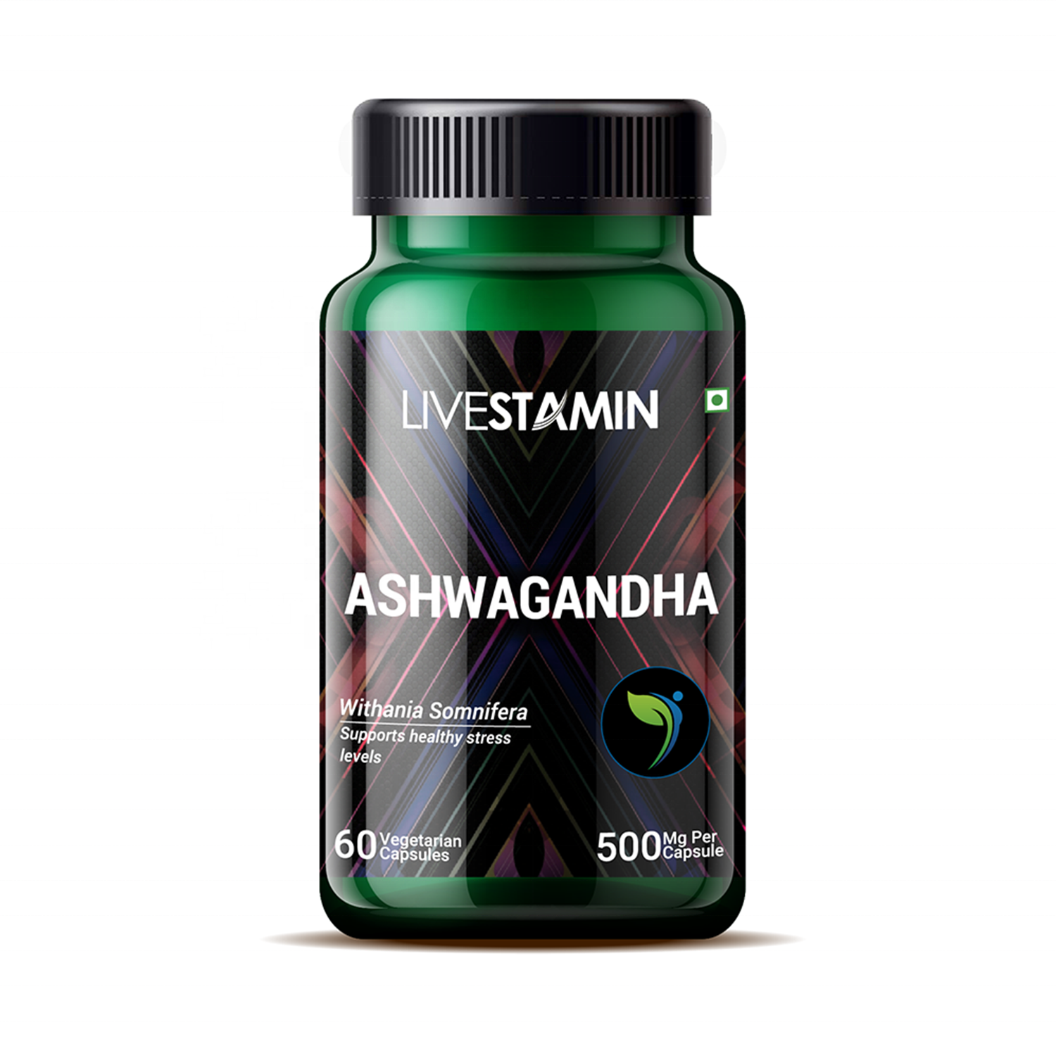 Капсулы Ashwagandha, 500 мг, Витания сомнифера, индийский экстракт женьшеня, травяная добавка для здоровья, частная торговая марка GMP ISO