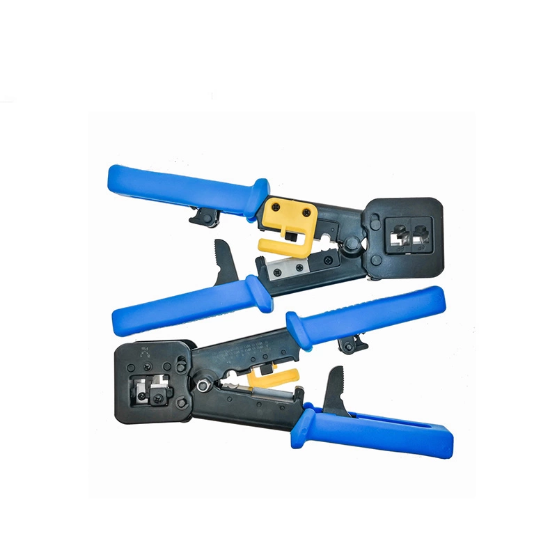 RJ45 обжимной инструмент cat 5 cat5e коннектор для разделки кабеля щипцы инструмент тоолесс разъем