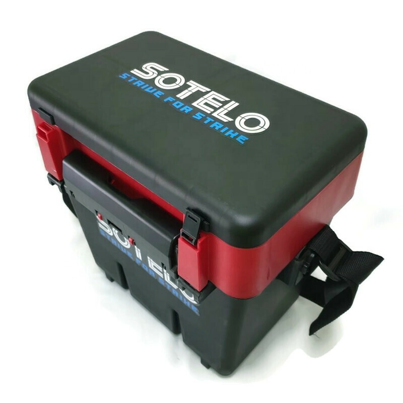 Sotelo HS-3628, хорошая коробка для рыболовных снастей, бокс для хранения с плечевым ремнем, коробка для рыболовных снастей