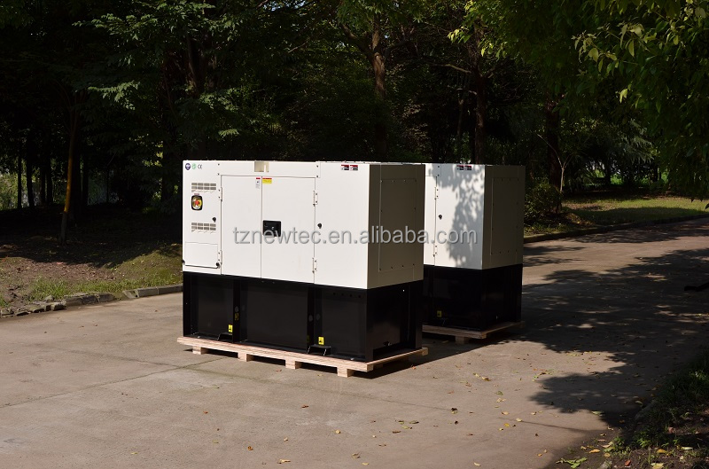 Silent enclosed Industrial power plant 80kw 100kw 100kva 125kva diesel generator powered by Cummins engine