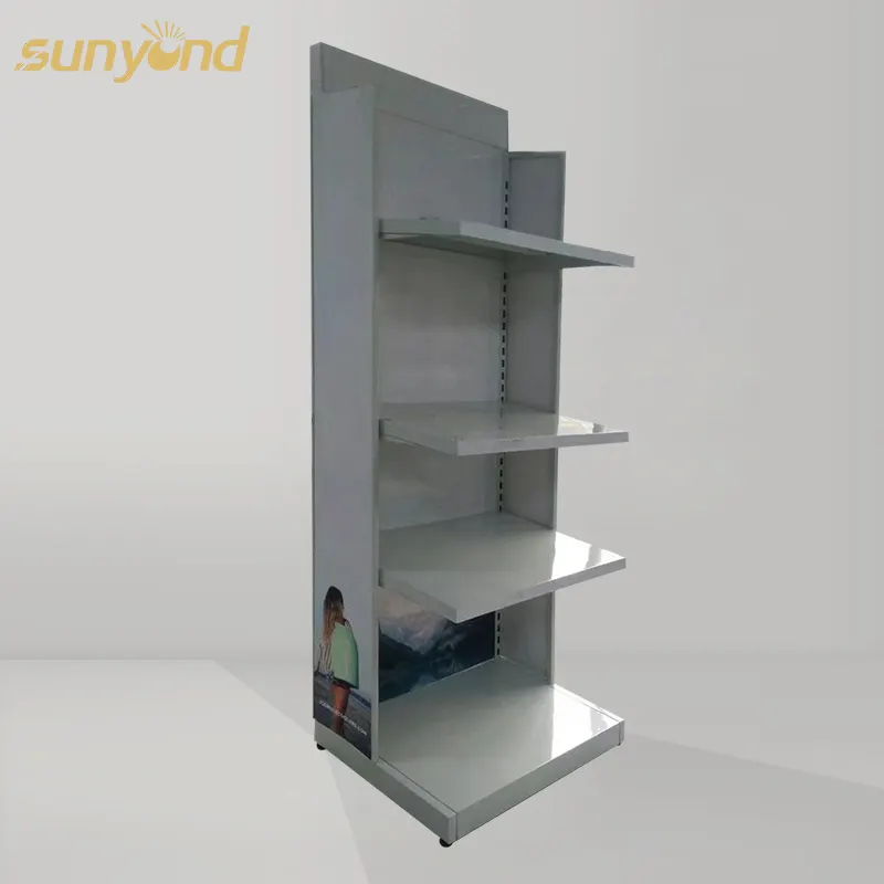 Custom Metal Stand Tools Pegboard Display Shelf Hardware Accessories Supermarket Display Racks