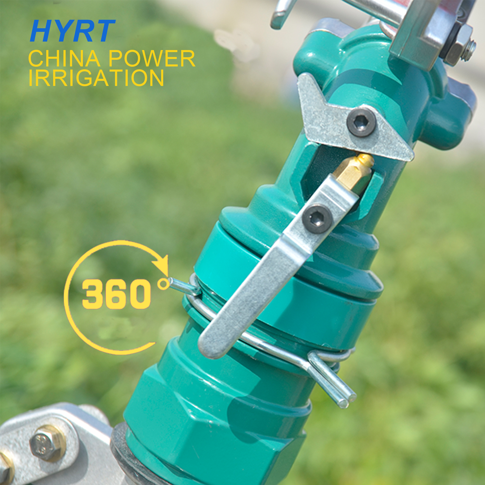 360 degrees Remote Agricultural Nozzle Rain Gun Sprinkler