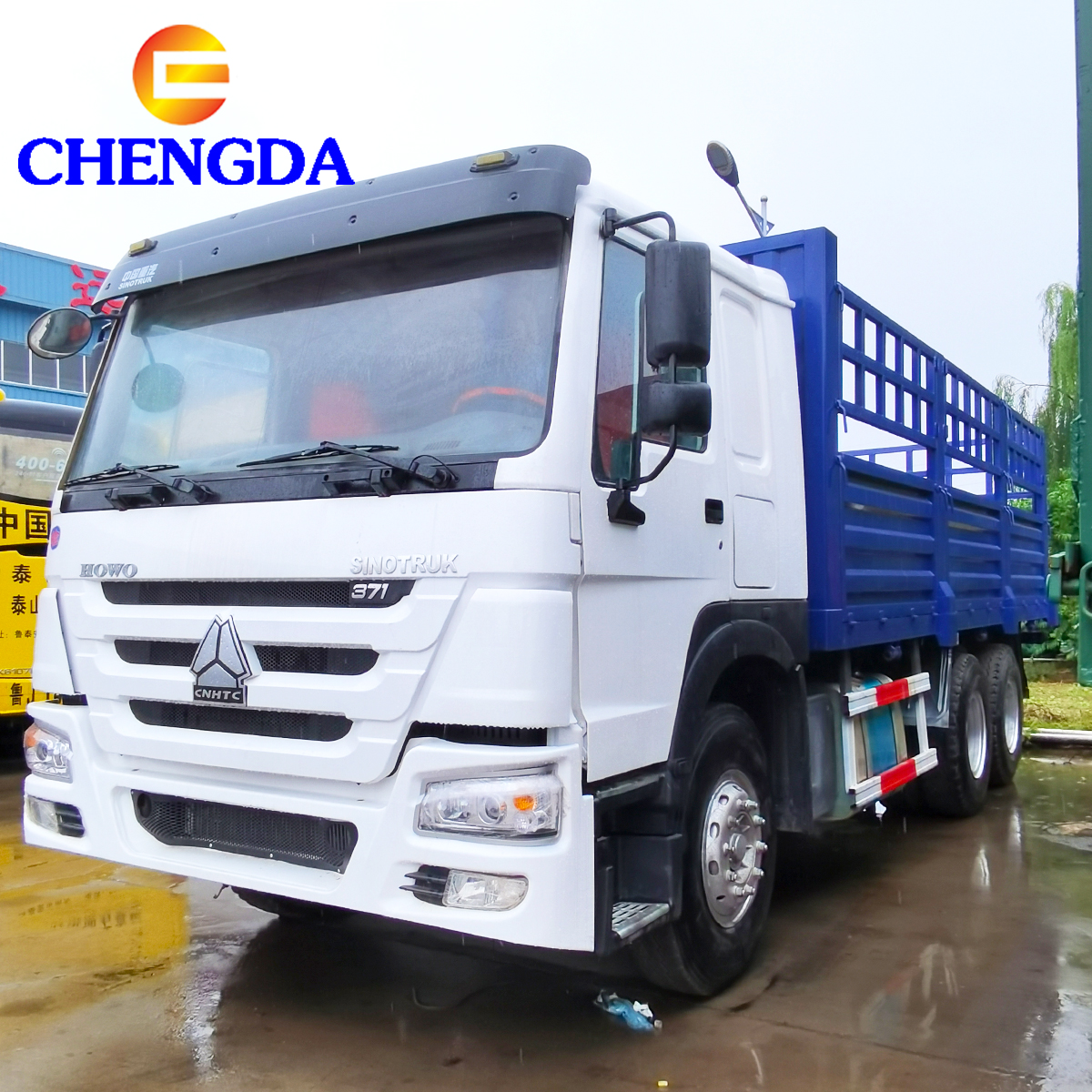 Howo Used New 20 Tons Van Cargo 6x4 4x4 Diesel Cargo Truck