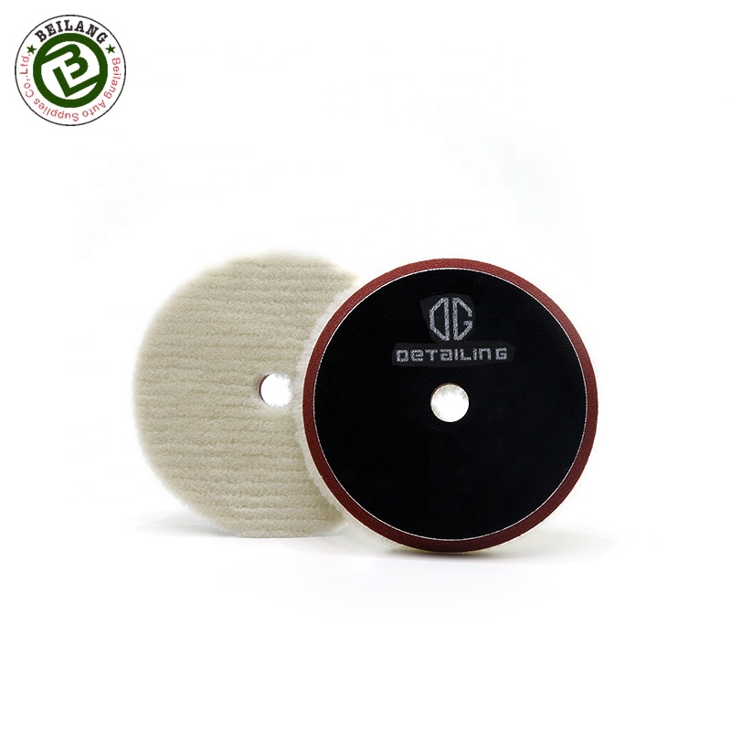Japan Quality 150mm Professional Lamb Wool Polishing Buffing Pad For Car Polishers