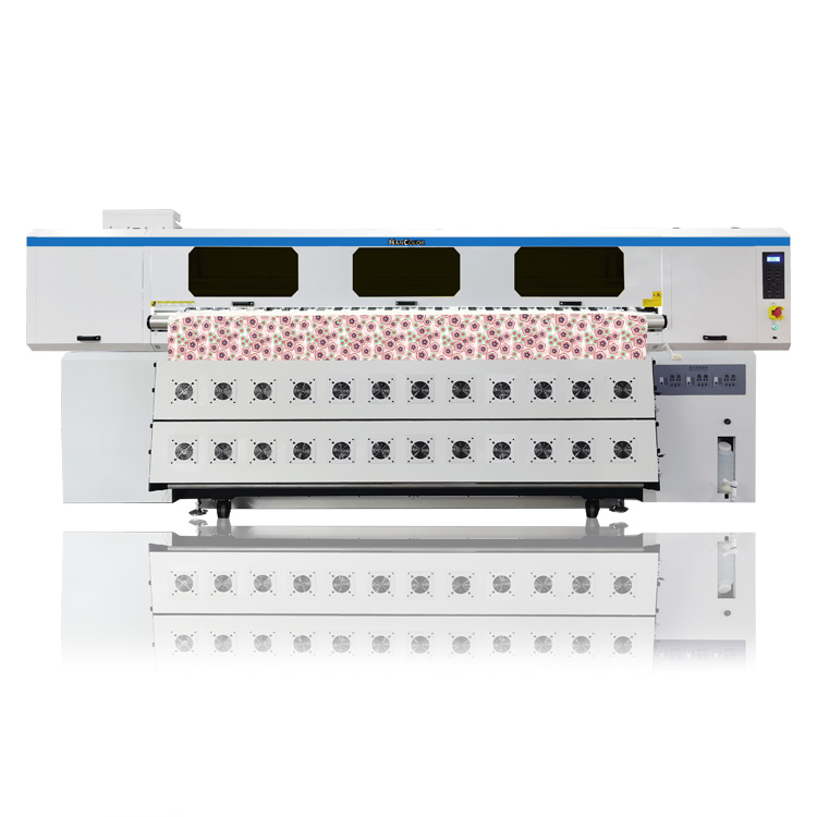 Industrial Sublimation Printer 3.2m Intelligent Sublimation textile Printing machine 8/16 Printer Heads